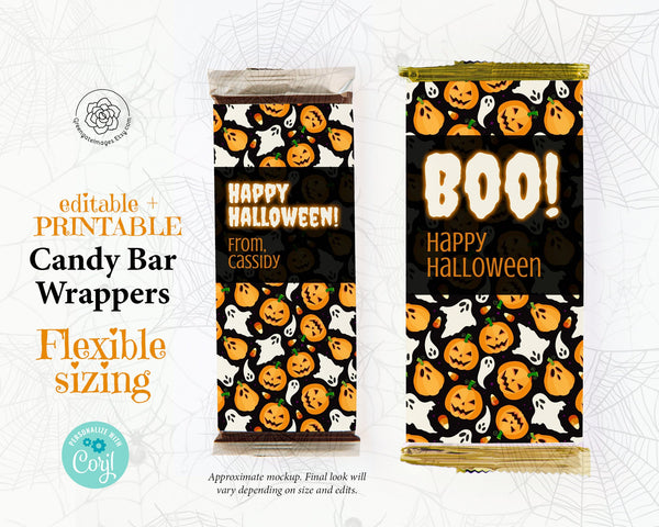Candy Bar Wrappers 
