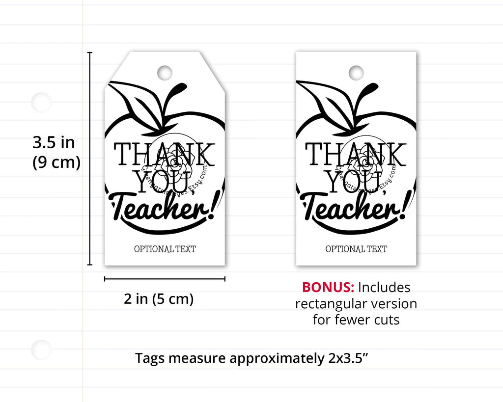 teacher-gift-tag-black-and-white-apple-greengate-images for Black And White Teacher Appreciation Gift Tags Free Printables Teacher Gift Tag - Black and White Apple – Greengate Images for Black And White Teacher Appreciation Gift Tags Free Printables
