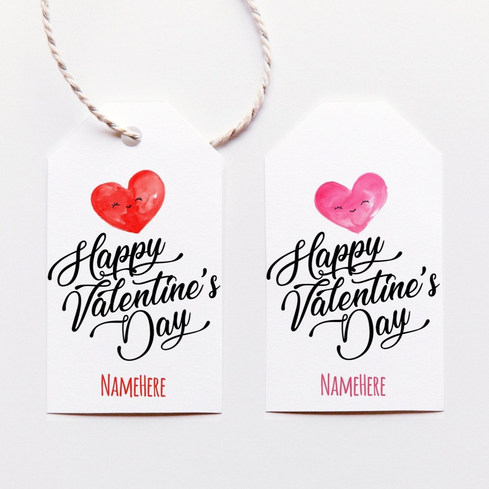 Valentine's Gift Tags 