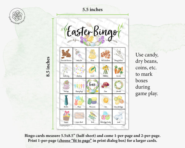 Easter Bingo - Color I