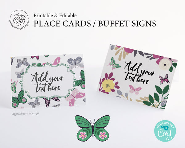 Spring Place Cards 