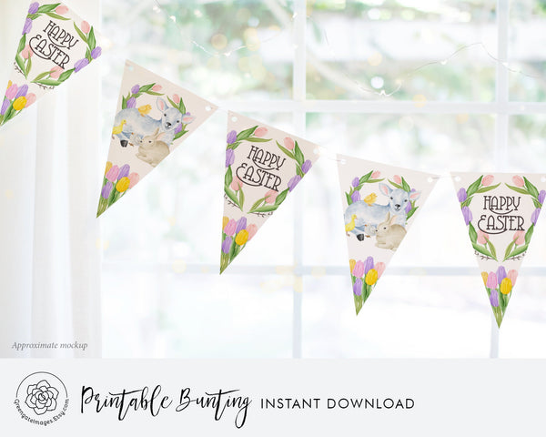 Easter Bunting 