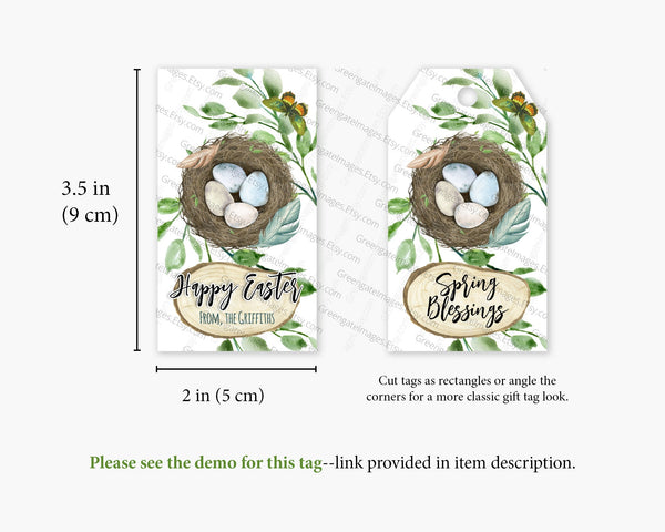 Spring / Easter Gift Tags 