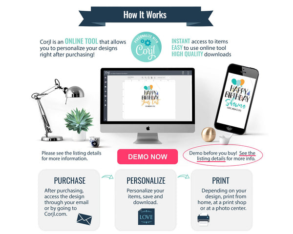 Giant Gift Tag - Printable Digital Download by Greengate Images