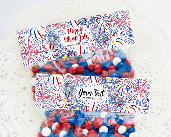 4th of July Bag Toppers 