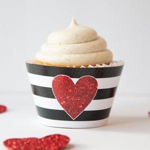 Heart Cupcake Wrappers 