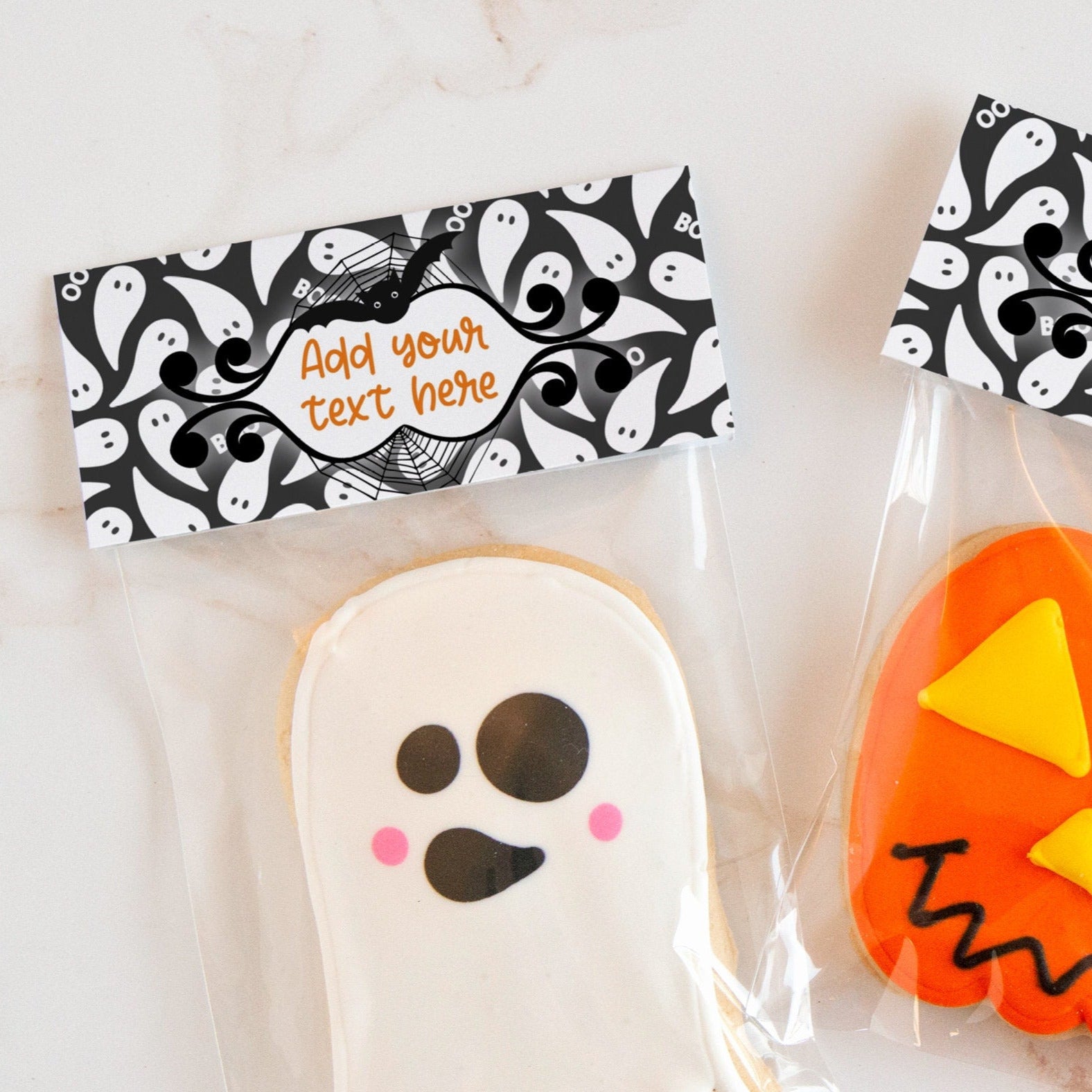 Halloween Cookie Pouch Topper 