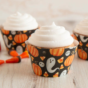 Halloween Cupcake Wrappers 