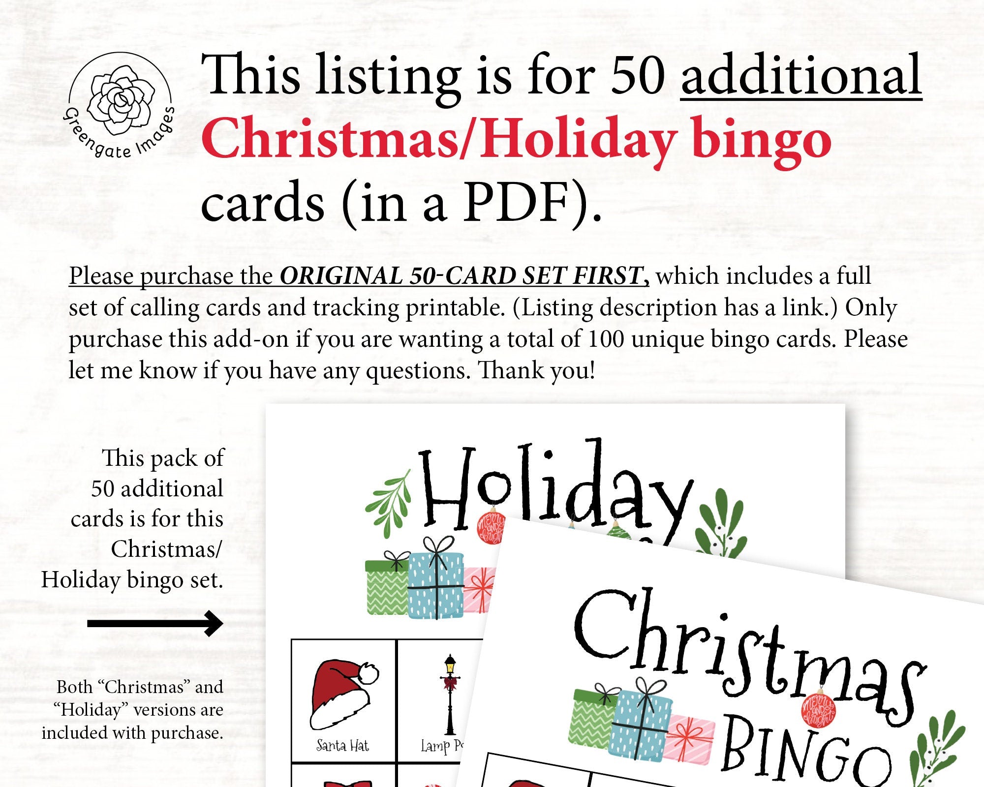 add-on-50-additional-christmas-holiday-bingo-cards-greengate-images for Free Printable Christmas Bingo Cards For 50 Pdf ADD-ON: 50 additional Christmas/Holiday bingo cards – Greengate Images for Free Printable Christmas Bingo Cards For 50 Pdf