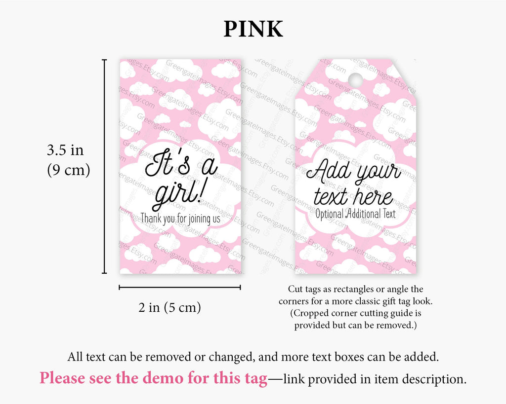 Light Pink Cloud Gift Tags – Greengate Images light-pink-cloud-gift-tags-greengate-images