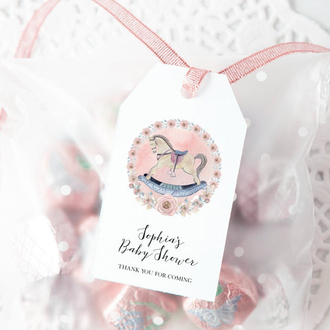 Rocking Horse Gift Tag 