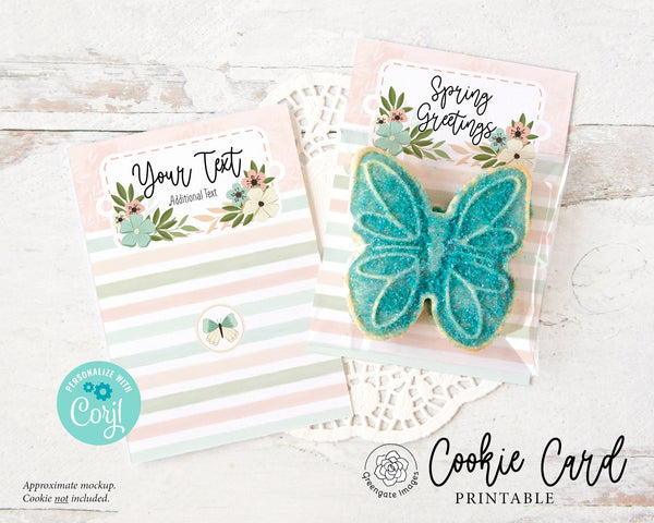 Spring / Easter Cookie Card 