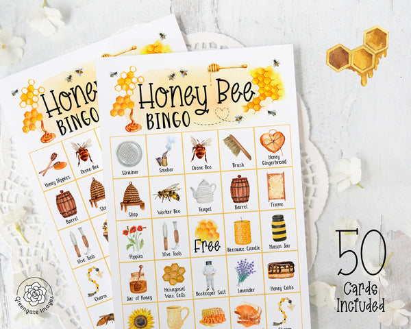Honey Bee Bingo