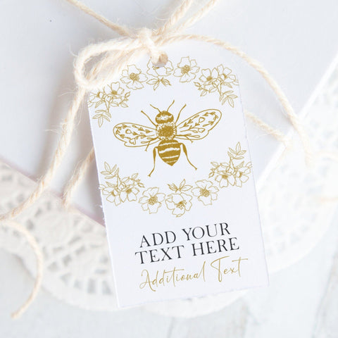 Bee Gift Tag 