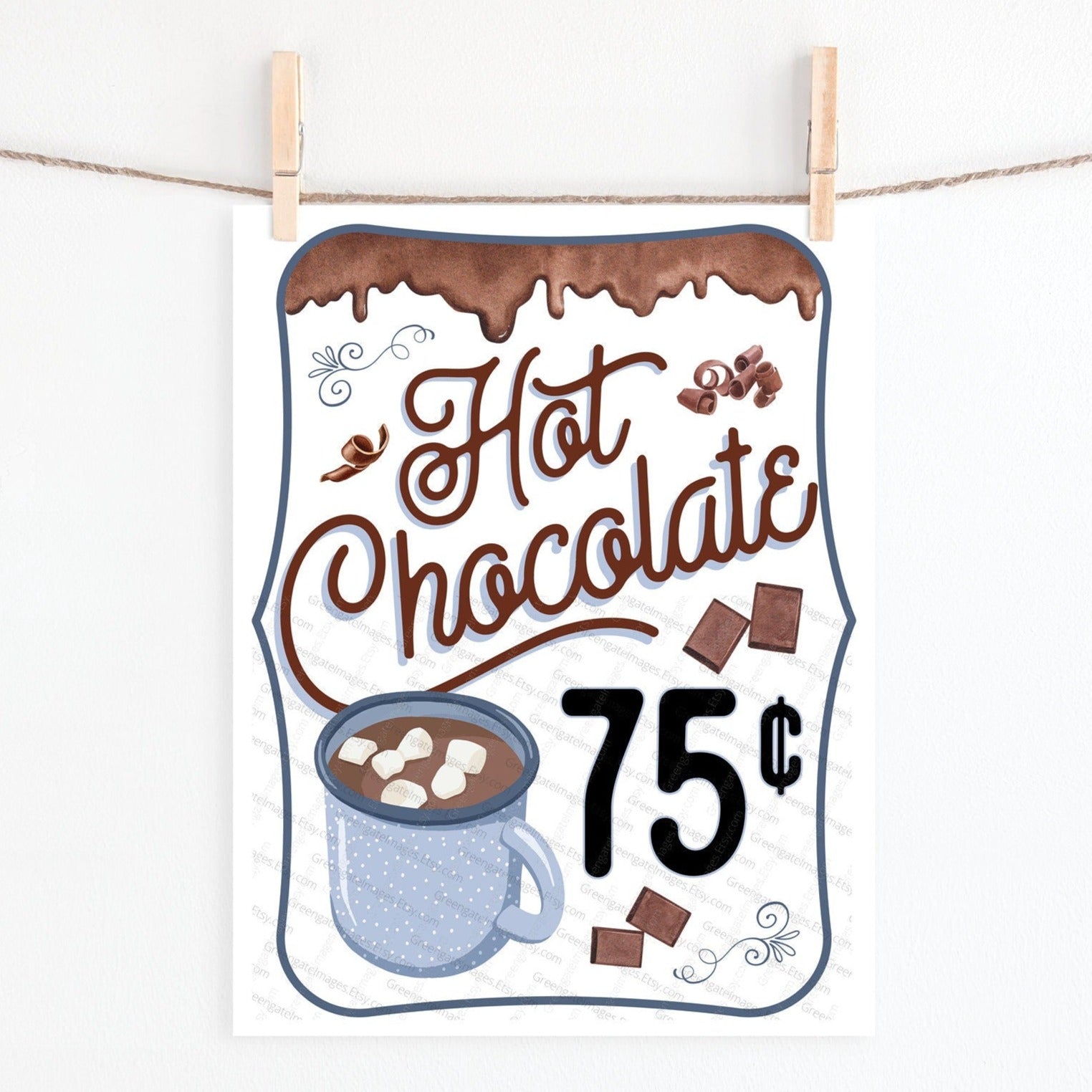 hot-chocolate-sign-greengate-images for Free Printable Hot Chocolate Bar Sign Hot Chocolate Sign – Greengate Images for Free Printable Hot Chocolate Bar Sign