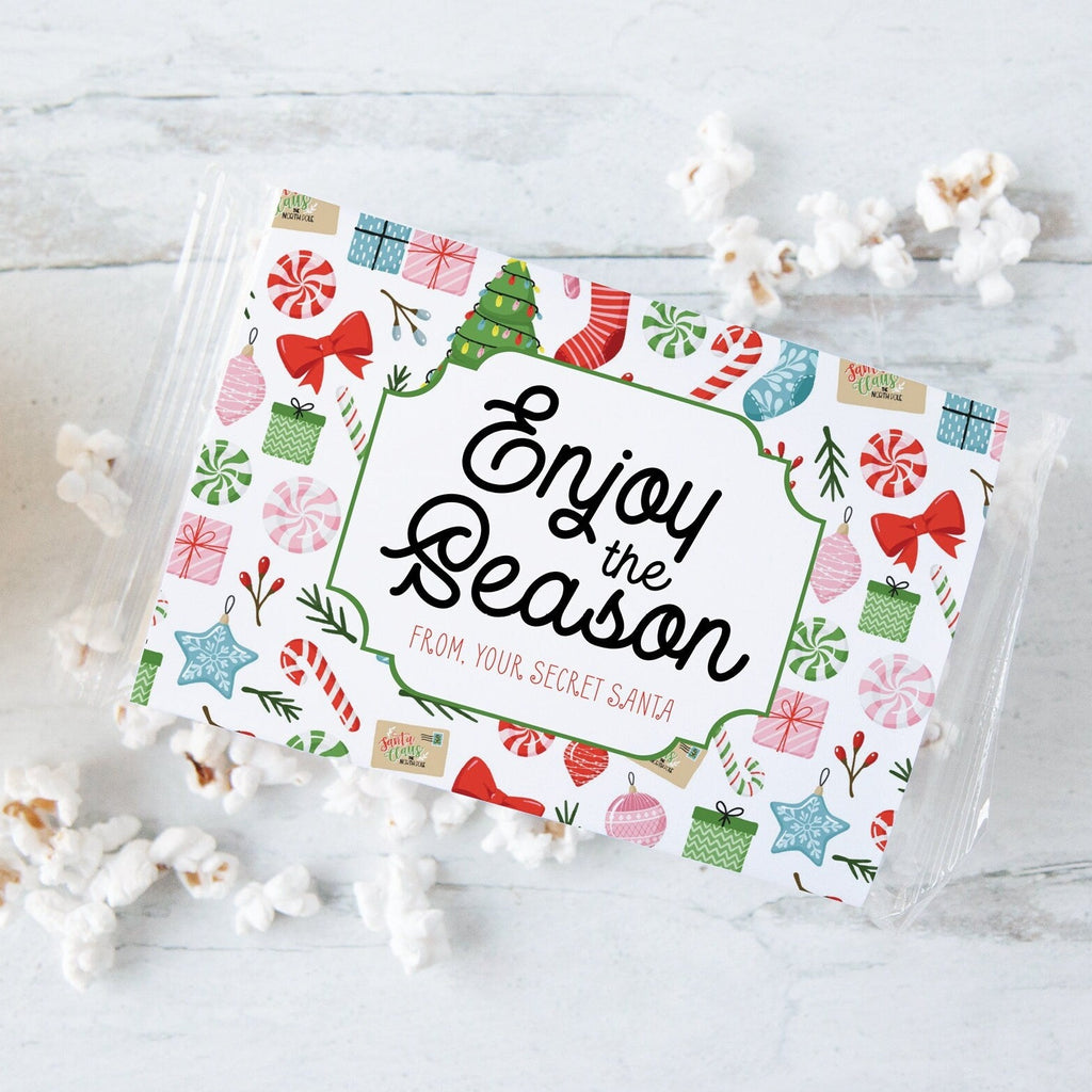 Christmas Popcorn Wrapper - General Mix Print – Greengate Images christmas-popcorn-wrapper-general-mix-print-greengate-images
