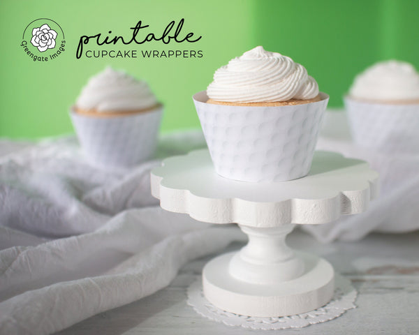 Golf Ball Texture Cupcake Wrappers - PRINTABLE instant download PDF. Golf team party, themed event, tournament dessert table, cute for dads.