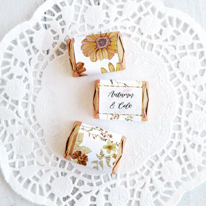 Wedding Nugget Wrappers Rustic Fall Greengate Images