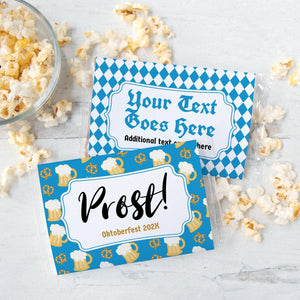 Oktoberfest Popcorn Wrapper Duo - PRINTABLE microwave popcorn wrapper that you can customize in Corjl. Use your browser to personalize.