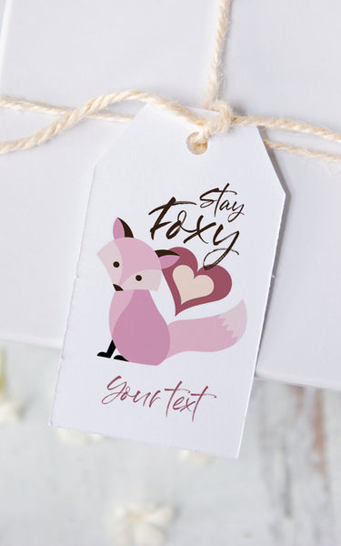 Fox Galentine/Valentine Gift Tags