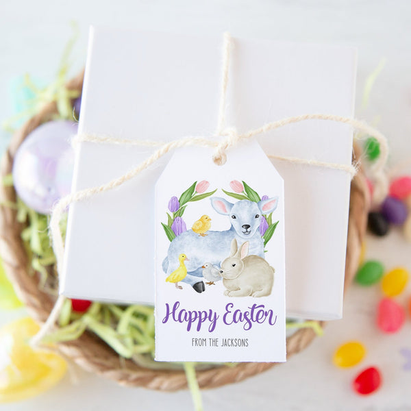 Easter / Spring Gift Tags - Animals
