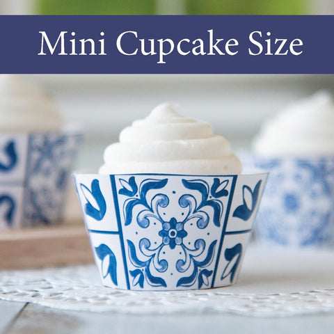 MINI Talavera Style Cupcake Wrapper - Greengate Images