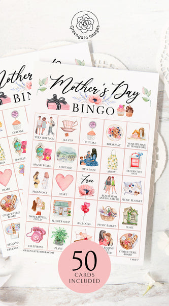 Mother's Day Bingo - Greengate Images