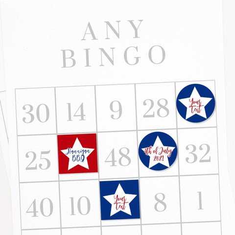 Bingo Markers - Stars