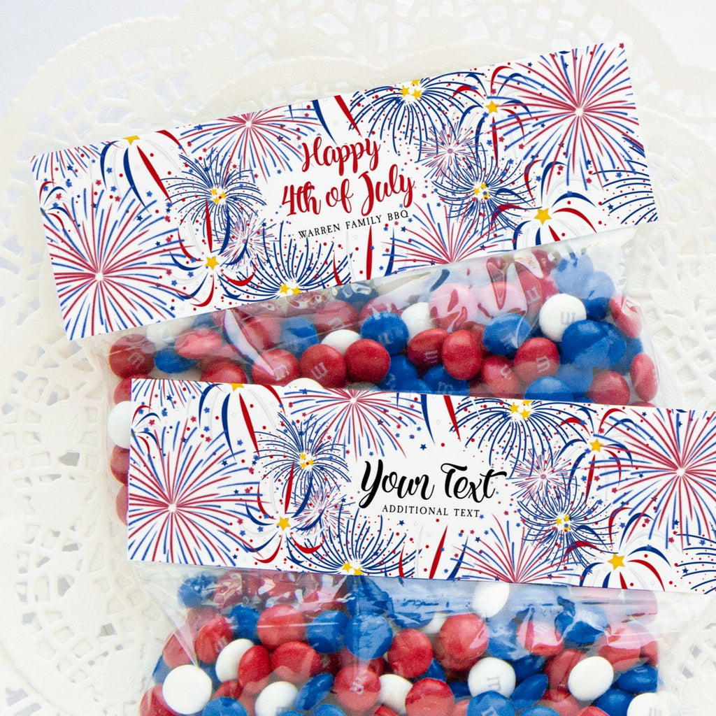 4th of July Bag Toppers - Fireworks – Greengate Images