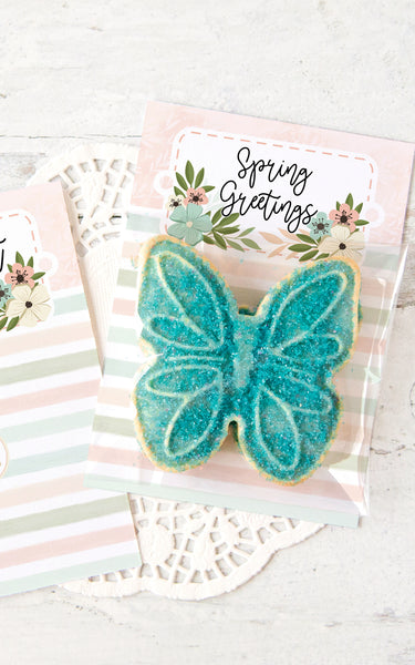 Spring / Easter Cookie Card - Greengate Images