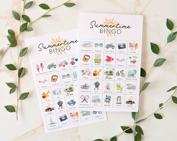 Summertime Bingo - Greengate Images