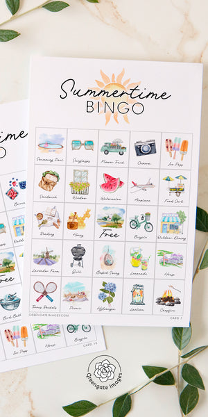 Summertime Bingo - Greengate Images