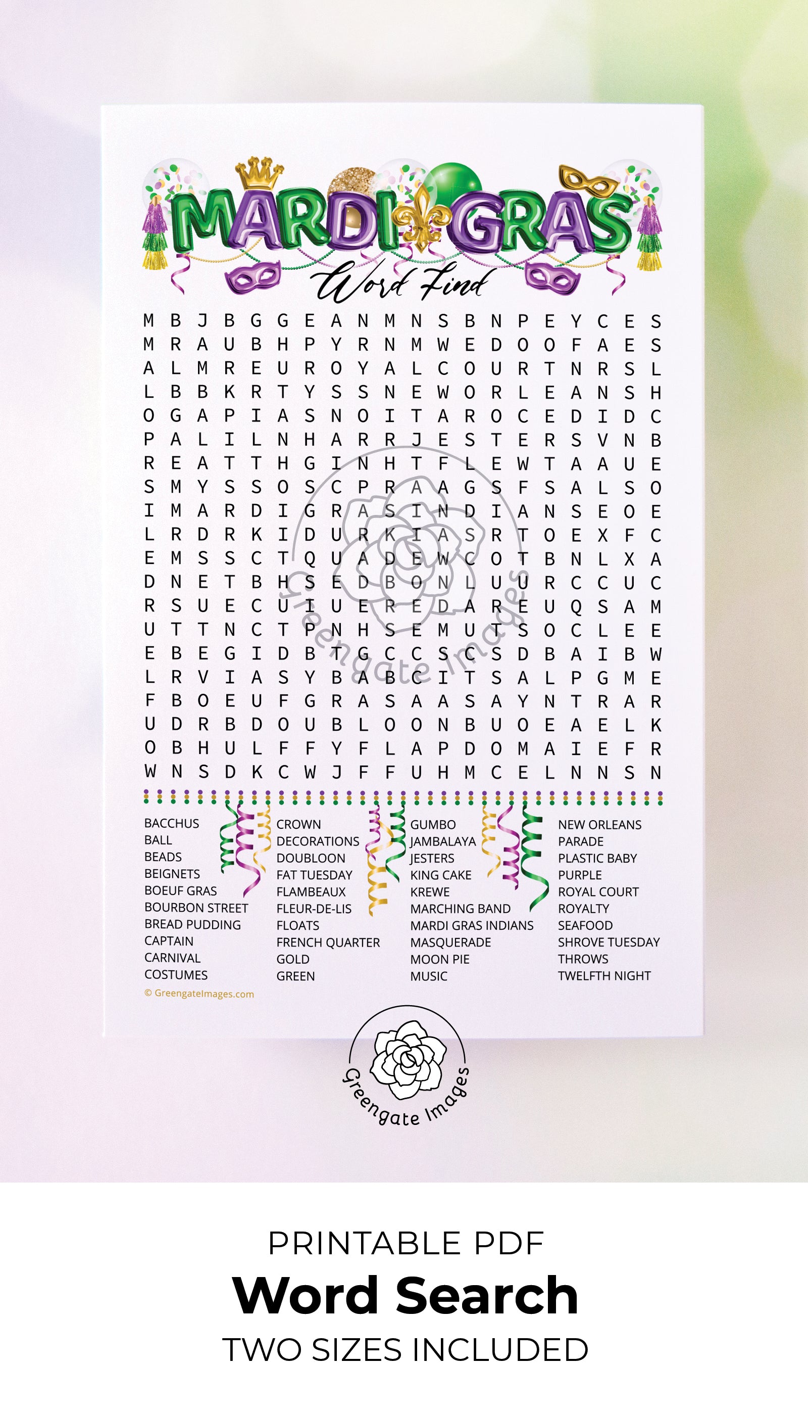 mardi-gras-word-search-greengate-images for Free Printable Mardi Gras Decorations Mardi Gras Word Search – Greengate Images for Free Printable Mardi Gras Decorations