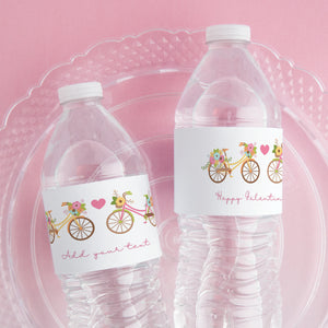 Galentine's Day Water Bottle Label - Greengate Images